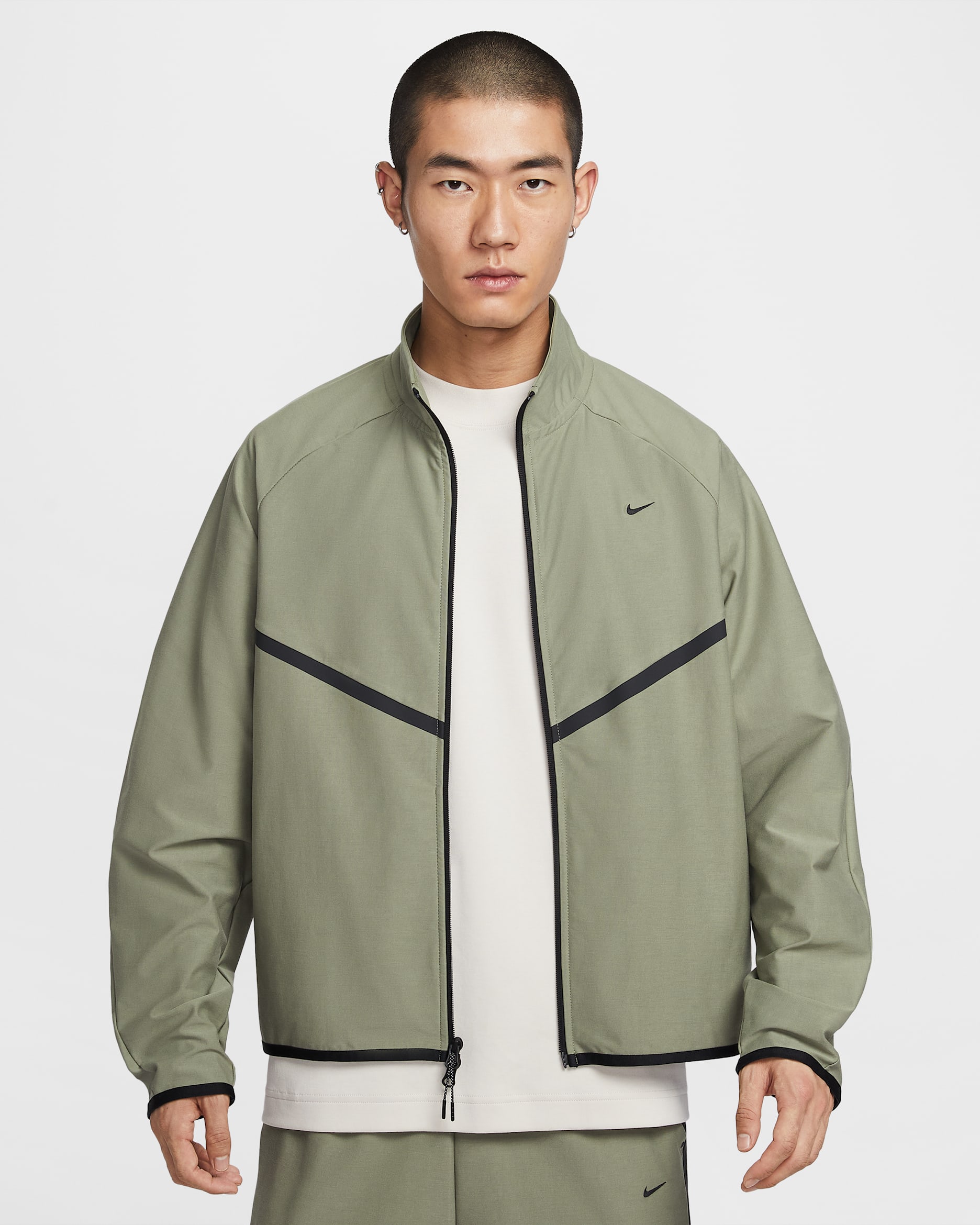 Nike Sportswear Tech Men's Dri-FIT Shori-Knit Track Jacket. Nike ID